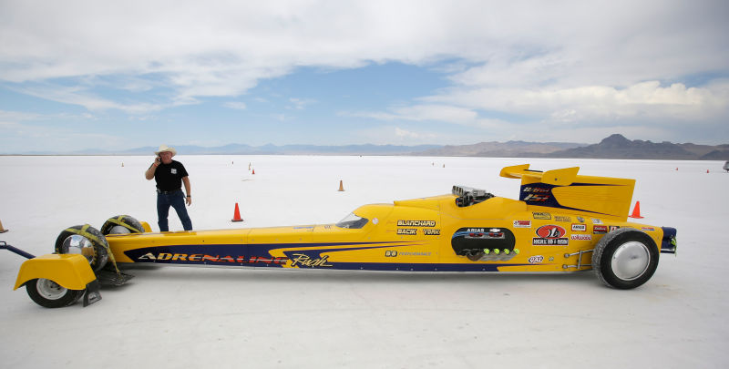 Illustration for article titled Racers Finally Storm The Bonneville Salt Flats Again And It Looks Incredible